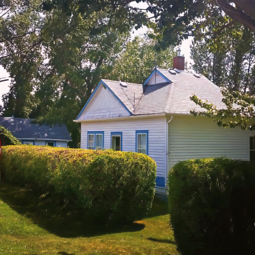 The historic Buttermaker House in Markerville that was built for W.H. Jackson and his family in 1913. It has been acquired by the Stephan G. Stephansson Icelandic Society and will be restored.